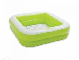 (KF44) Inflatable Pool, Green color