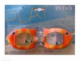 (KF47) INTEX Junior Goggle , Fish design