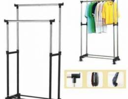 Double Pole Clothes Hanger Rack TM-0082