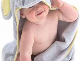 Unisex Hooded baby elephant towel, brand n...