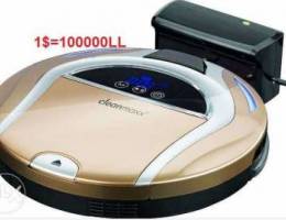 CLEANmaxx Robotic Vacuum Cleaner Smart Plu...