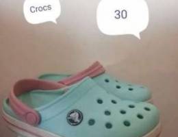 Crocs for girls authentic size 12 us or 30...