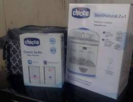 Ù…ÙƒÙ†Ø© ØªØ¹Ù‚ÙŠÙ… chicco audio monitor+Ø´Ù†Ø·Ø©