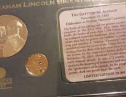 Lincoln bicentennial set