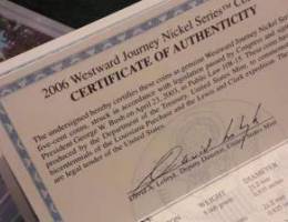 Westward certified cents