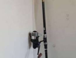 Moulinet fishing rod