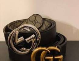 Gucci leather belts