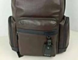 Tumi backpack leather