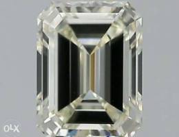 5.71ct Emerald cut Natural Diamond IGI