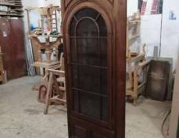 Antique vitrine glass display cabinet Pali...