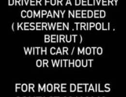 lebanese driver needed