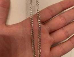 silver necklace for men