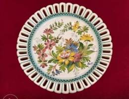 vintage hand made plate