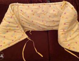 baby bed protector crib bumper