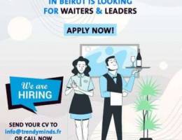 Looking for Waiters & Leaders