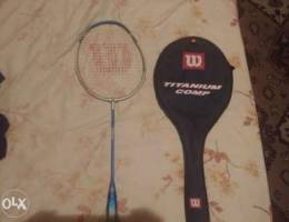 Badminton racket wilson