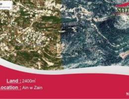 Land for sale in Ain w Zain, Chouf L-308