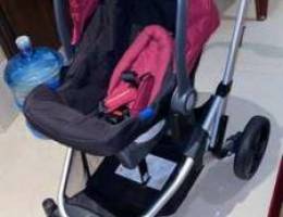 stroller and carseat