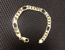 New Gold 18-k Italy Bracelet With Facture ...