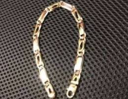 Special Italian Gold-18-k Bracelet Plus Fa...