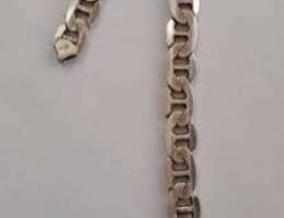 silver bracelet