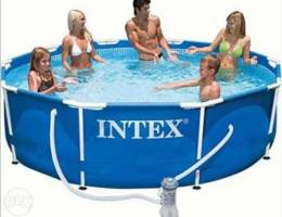 Intex pool size 305x76 cm with filter+cove...