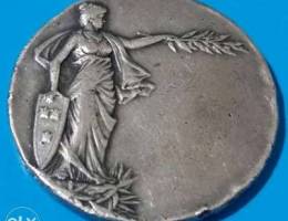 For Sale Swedish 1909 Rare Medal Silver