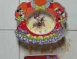 Minnie mouse clock