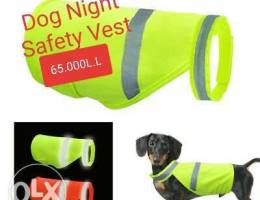 Dog Accessories Dog night safety vest(Germ...