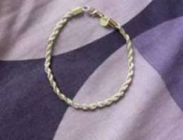 Silver bracelet numbered 925