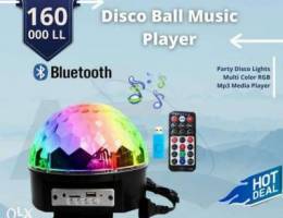 Disco ball music player for sale 1$=1500