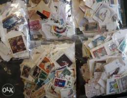 2500 used stamps