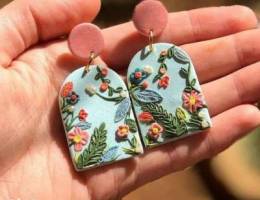 Handmade Polymer clay earings