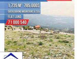 Zaarour/Mtein dream land , sea view 785 00...