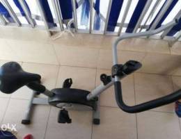 Bycicle home gym 25$