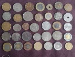 Set of 35 Coins for collectors