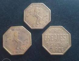 Set of 3 Vintage NYC token at price of 1 o...