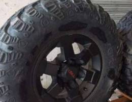 irok nd 305 70 r 16 trd rims offroad tires