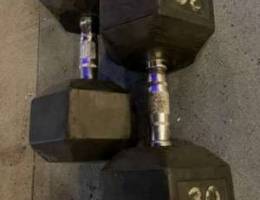 25+30 kg dumbbell