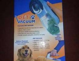 New pet vaccum