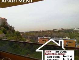 Mountain view apartment in Hboub Jbeil for...