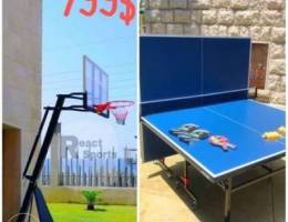 Basket Ball with manivel - Pingpong Stiga