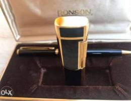 Ronson lighter with pen