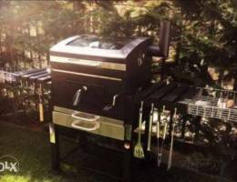 Charcoal barbecue grill