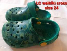 Boy crocs lc waikiki size 24 used like new