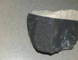 black and white meteorite