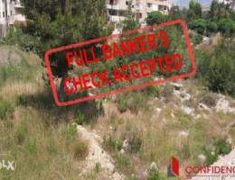 PRIME LOCATION Unique land in Bchamoun 106...