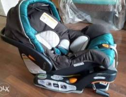 Car seat chicco + baby bag neonato