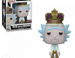 Funko Pop!Rick & Morty King Rick with Crow...