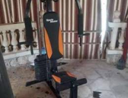 used sport master home gym 100kg